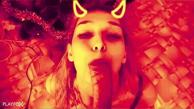 Caliente diabólica es follada muy bien y recibe semen en el culo
